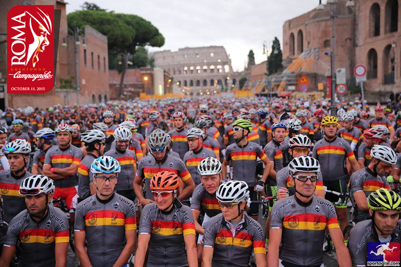 Gran fondo di Roma: un Ottobre 2016 all’insegna della “CITTA ETERNA” 
con Bike Division