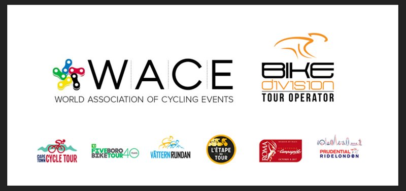 Nasce l’alleanza  Wace & Bike Division: il ciclismo di tutto il mondo da oggi è ancora più forte!   
con Bike Division