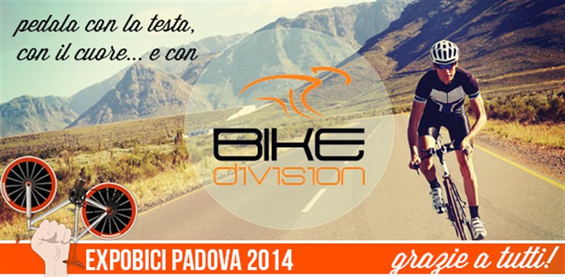 Bilancio super positivo per Bike Division ad ExpoBici 2014! Grazie a tutti voi! 
con Bike Division
