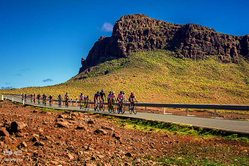 perfect road in Gran Canaria for cyclists